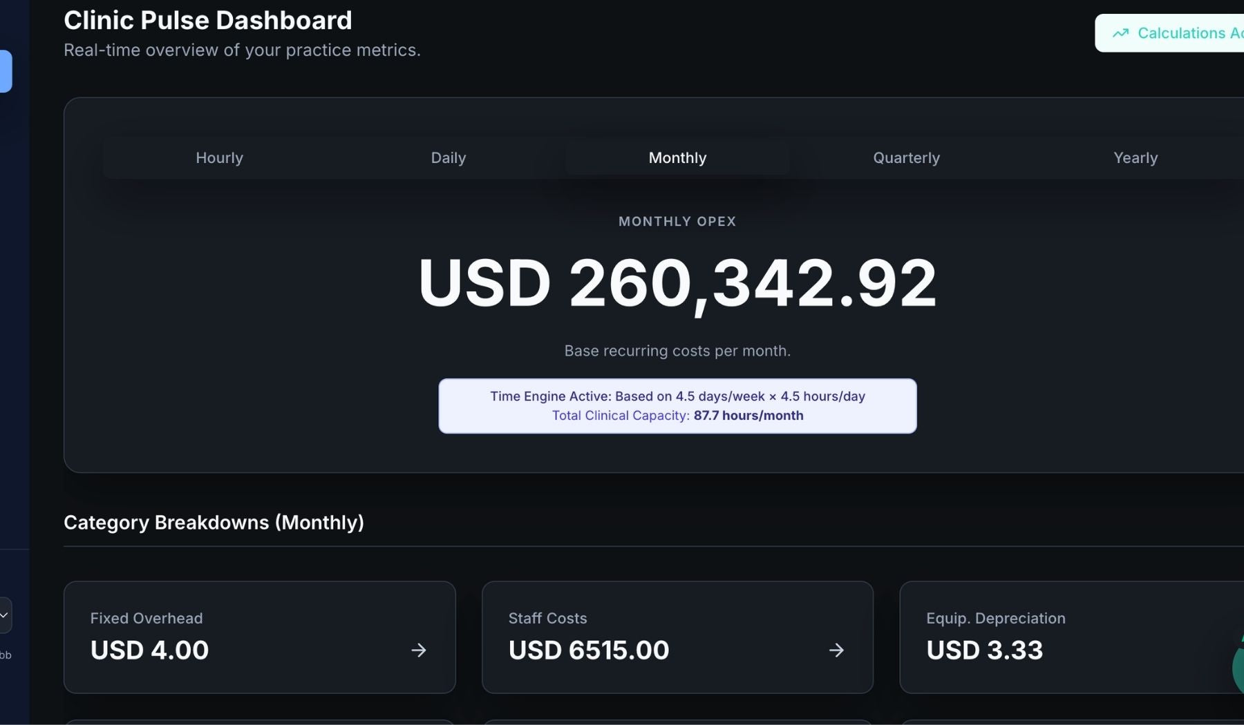 Snabbb Profit Calculator